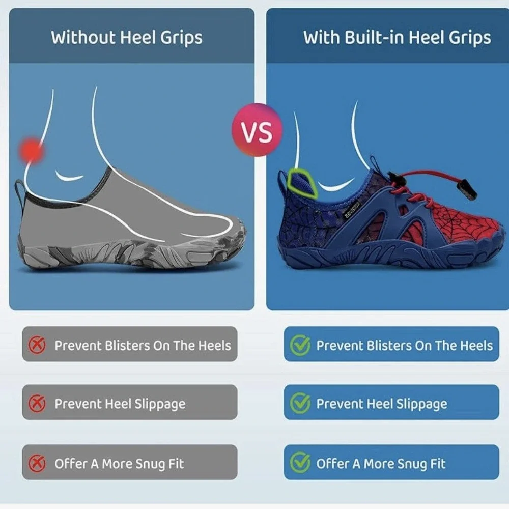 WateLves Toddler  Water Shoes Girls & Boys Sz 4 Big‎ Kids